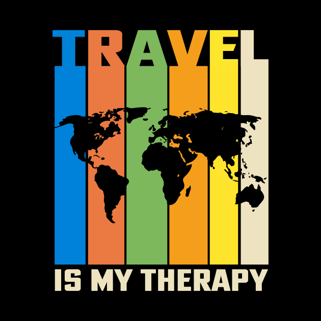 Travel is my therapy by banayan