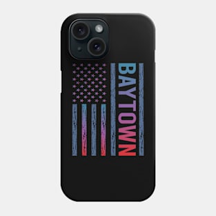 Blue Red Flag - Baytown Phone Case