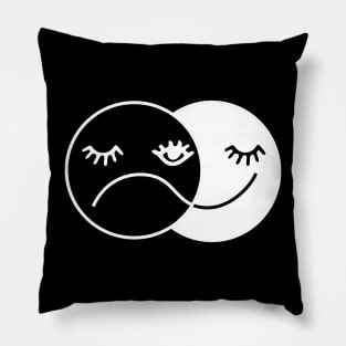 Sadness Joy Pillow