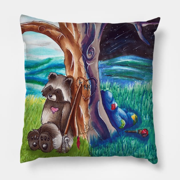 Worlds Apart Pillow by MB's Workshop