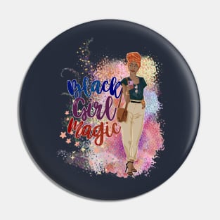 Black girl power Pin