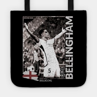 Bellingham - Street Art - Soccer Icons Tote