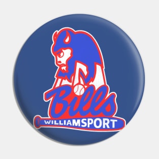 Defunct Williamsport Bills Baseball Team Pin