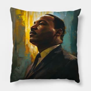 Inspire Unity: Festive Martin Luther King Day Art, Equality Designs, and Freedom Tributes! Pillow