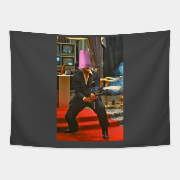 scarface hardheaded 1 Tapestry by SaBBIA