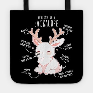 Jackalope Anatomy Tote