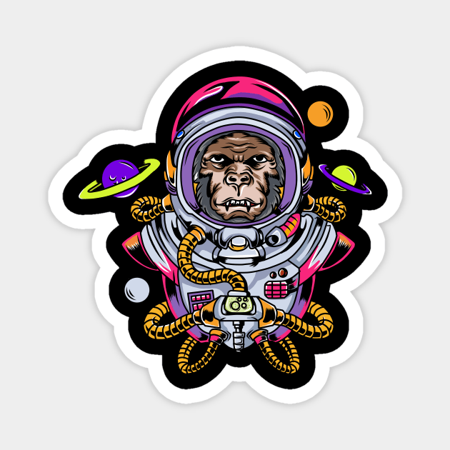 Planet Of The Apes Magnet by hallonaut