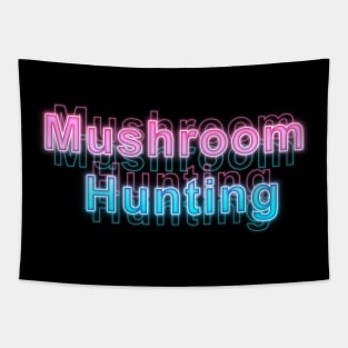 Mushroom Hunting Tapestry