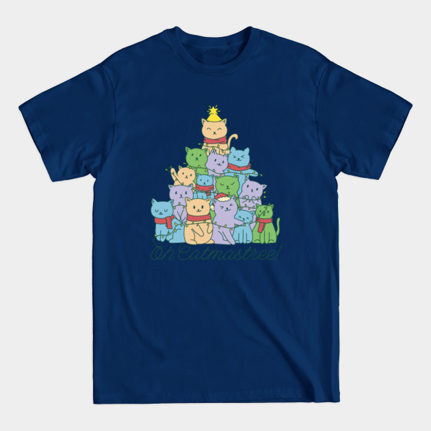 Discover Cat Christmas Tree - Cat Christmas Gift - T-Shirt