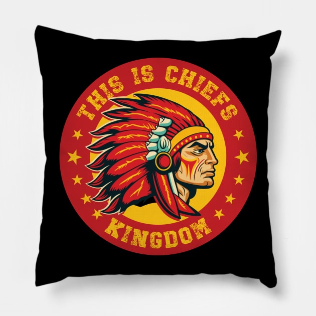 Kansas City Chiefs Pillow by vectrus