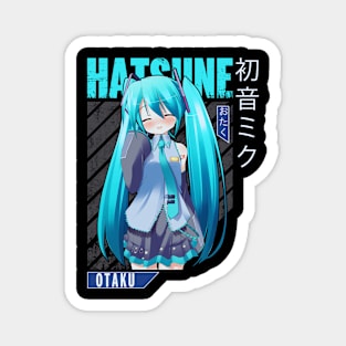 hatsune miku new 3 Magnet