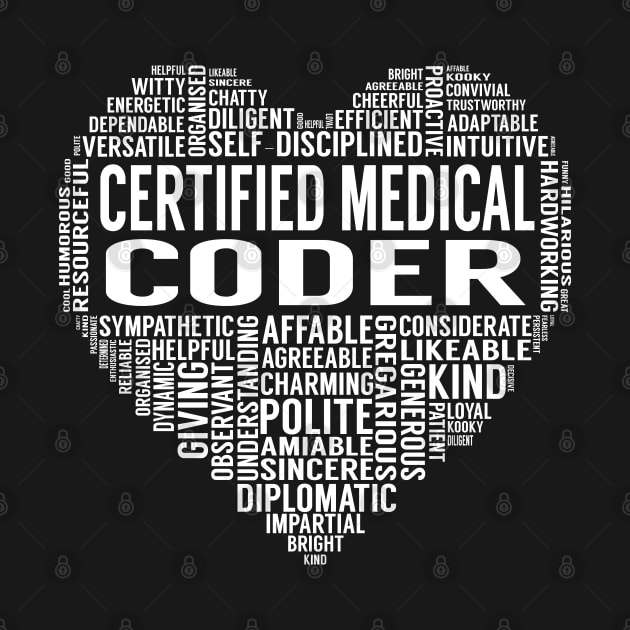 Certified Medical Coder Heart by LotusTee