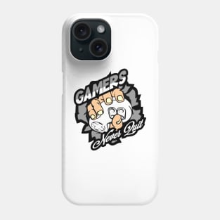 Gamers Never Quit Phone Case