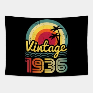 Vintage 1936 Made in 1936 87th birthday 87 years old Gift Tapestry