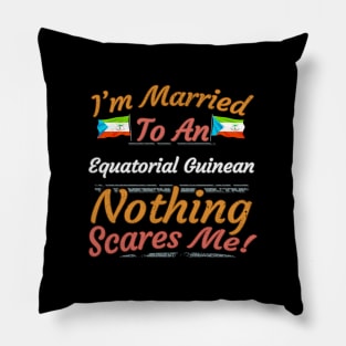 Equatorial Guinea Flag Butterfly - Gift for Equatorial Guinean From Equatorial Guinea Africa,Middle Africa, Pillow