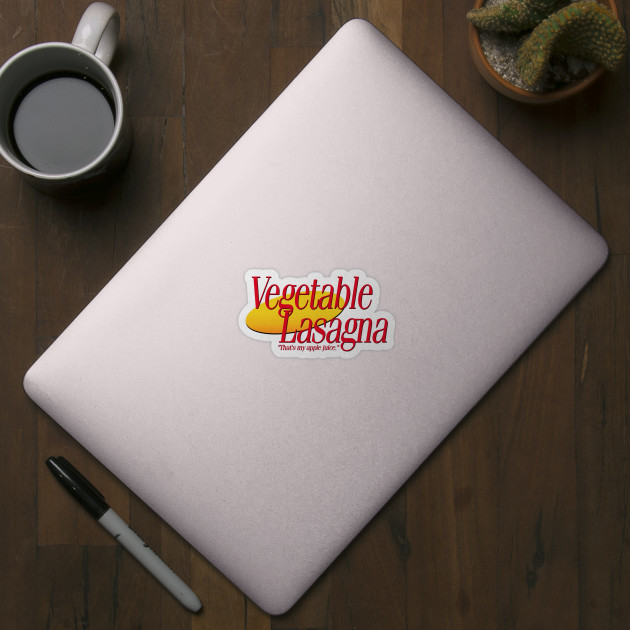 Veggie Lasagna - Seinfeld - Sticker