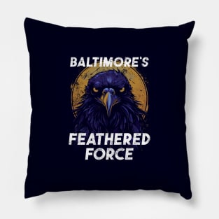 Baltimore Feathered Force Pillow