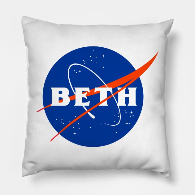 Nasa - Beth Pillow by gubdav