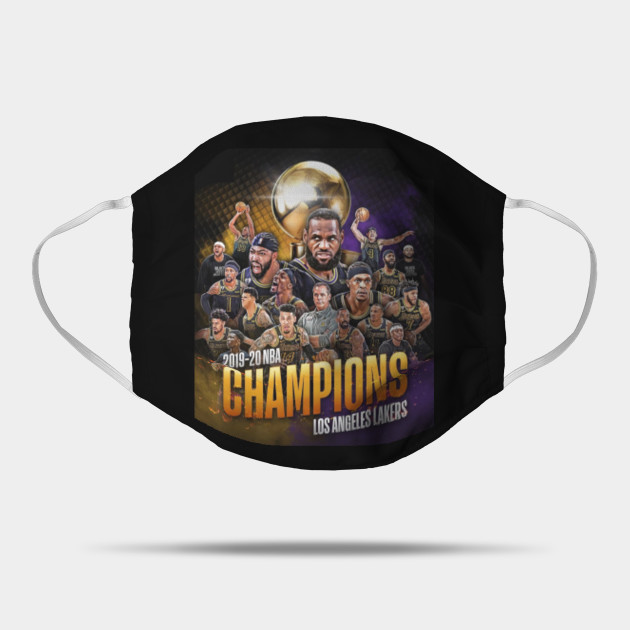 Lakers Championship 2020 Lakers Champions Mask Teepublic