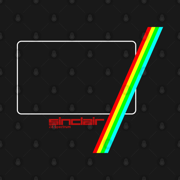 Disover Sinclair Minimal - Retrogaming - T-Shirt