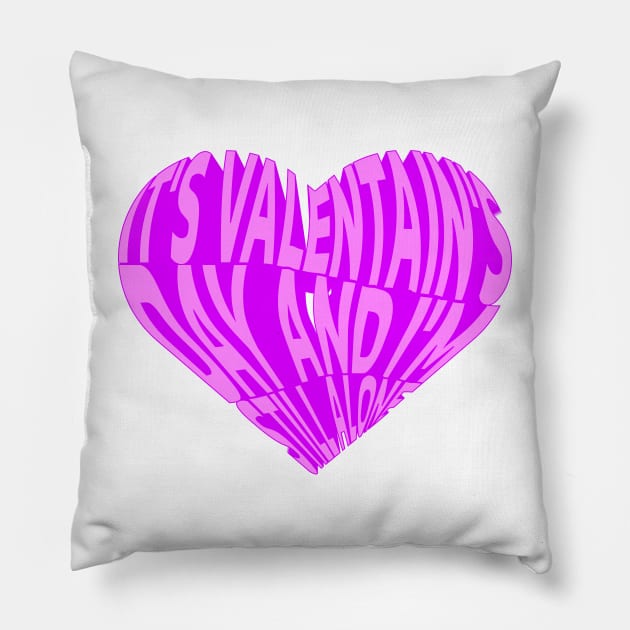 VALENTINES Pillow by ERIK_SHOP