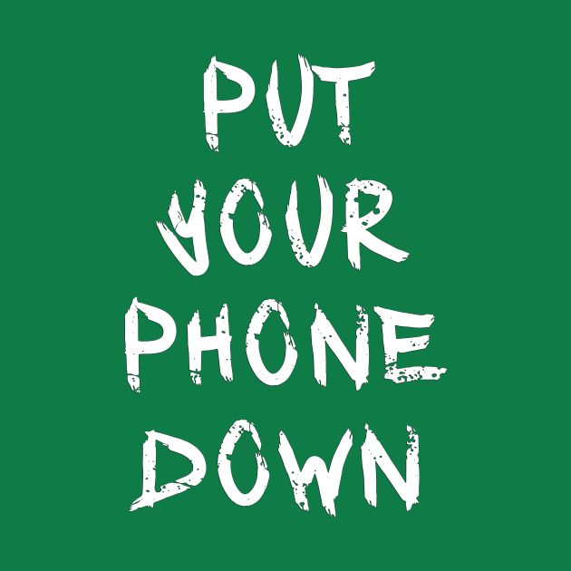 Put Your Phone Down by Go Ask Alice Psychedelic Threads