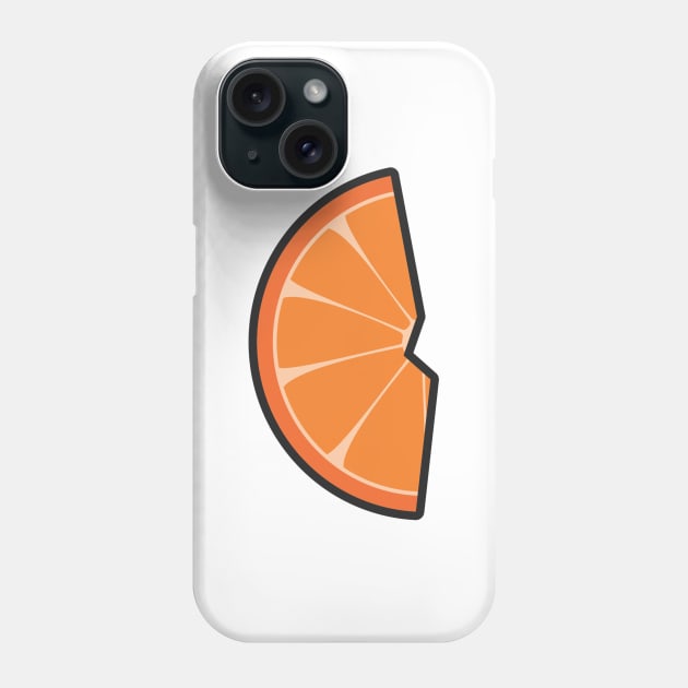 Couple Orange (men) Phone Case by sitorus
