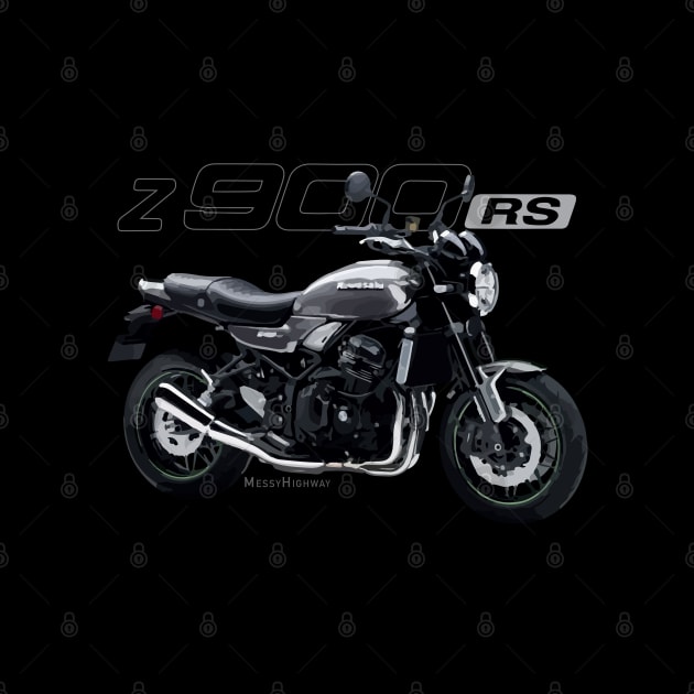 Kawasaki Z900RS 20 grey, sa by MessyHighway