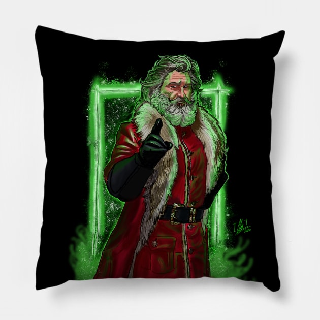 Santa Claus is Back In Town! Pillow by ClaytoniumStudios94