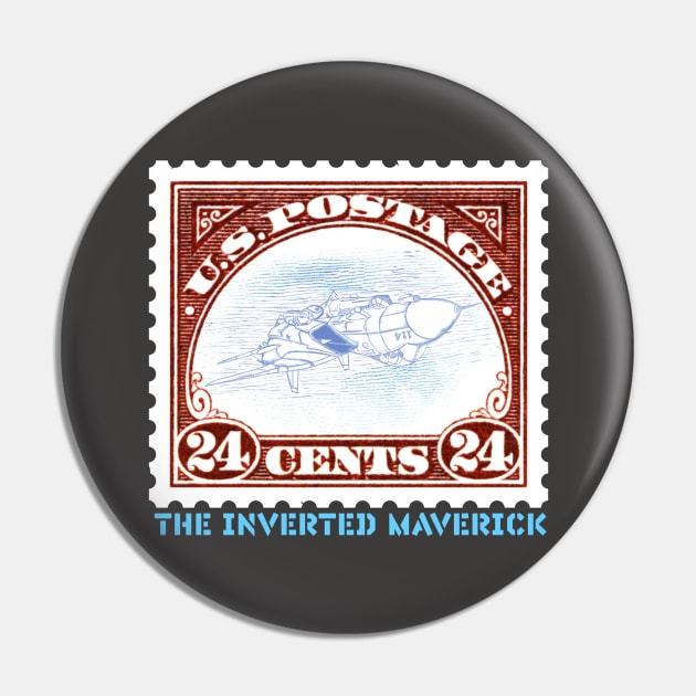 The Inverted Maverick Pin by MoonClone