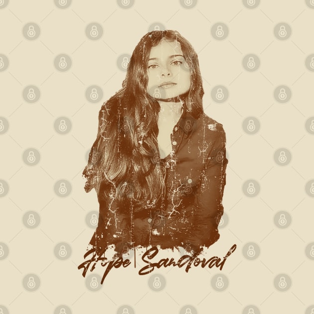 Retro Vintage Aesthetic - Hope Sandoval by sgregory project