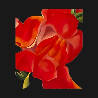 Red Canna Georgia O'Keeffe T-Shirt