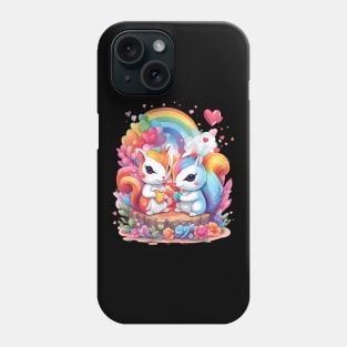 Loving You Squirrel Phone Case