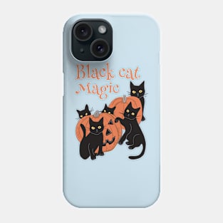 Black Cat Magic Phone Case