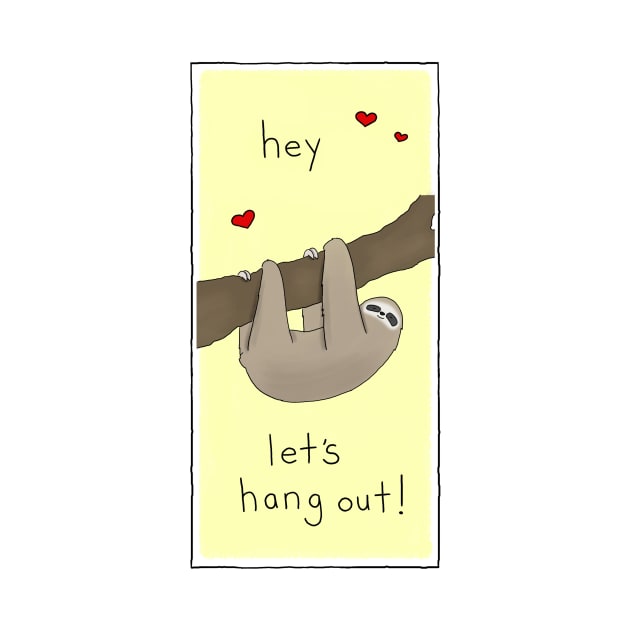 Hey, let's hang out! by Liz Climo