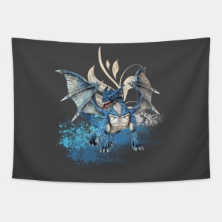 Blue Dragon Tapestry