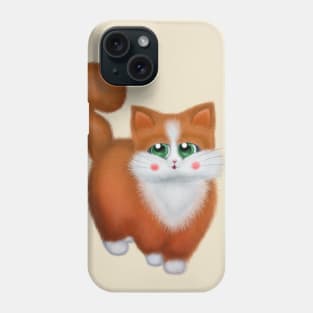 Cute Ginger Cat Phone Case