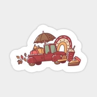 Cozy autumn Magnet