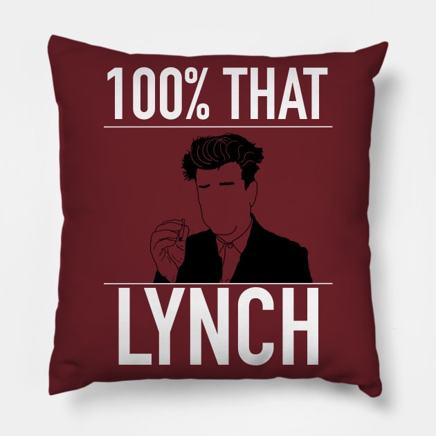 100% That Lynch Pillow by freezethecomedian