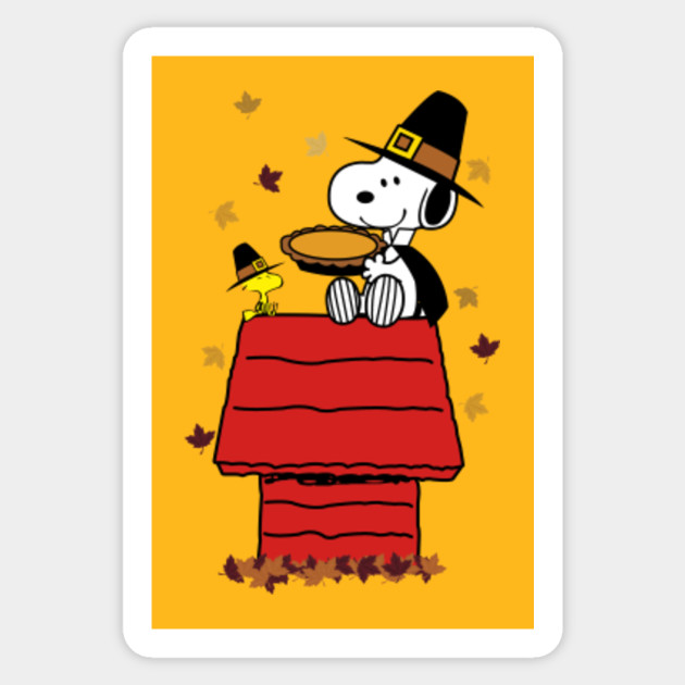 Snoopy Thanksgiving - Snoopy - Sticker