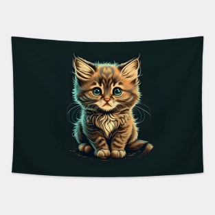 Funny Beautiful Cat Lover - Love Cats Tapestry