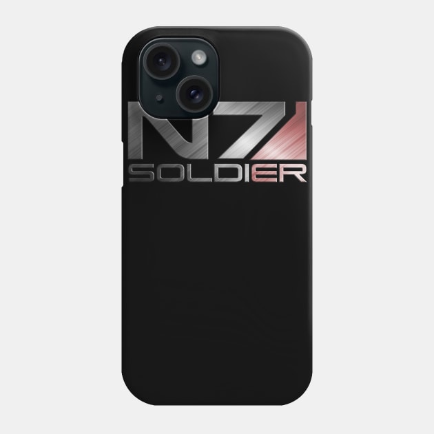 Metal Soldier Phone Case by Draygin82