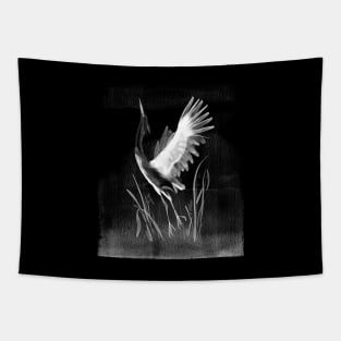 Swan Fly Tapestry