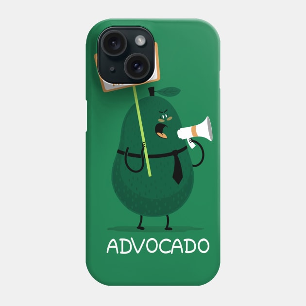 Advocado Phone Case by Queenmob