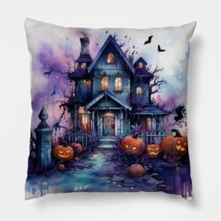 Halloween Spooky Fun Pattern #2 Pillow