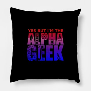 Alpha Geek Pillow