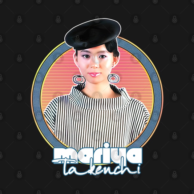 Mariya Takeuchi // Retro Citypop Fan Art Design by DankFutura