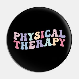 Physical Therapy Retro Physical Therapist pt Pin