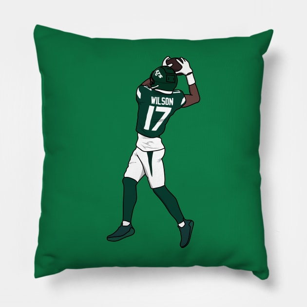 wilson and the catch Pillow by rsclvisual