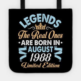 Legends The Real Ones Are Born In August 1978 Happy Birthday 42 Years Old Limited Edition Tote